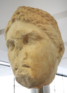 Artemis Brauronia. Sculpture by Praxiteles.