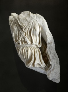 Athena Nike temple. Nike wearing a peplos.