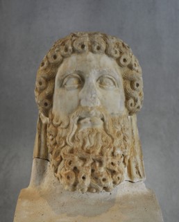 Hermes from a hermaic stele.