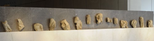 Scenes from myths associated with cults of Erechteion.