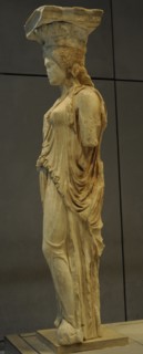 The Caryatid Porch of the Erechtheion.