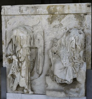 The 32nd metope of The Annunciation.