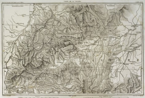 Napoleonic map of Swabia.