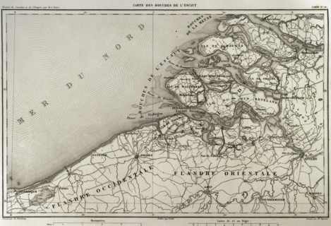 Mouth of Scheldt river.