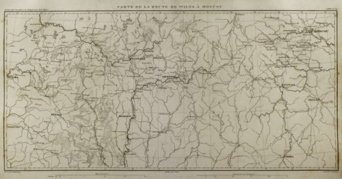 Route from Vilnius to Moscow.