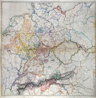 General map of Germany.
