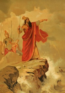 The king Xerxes I ordered to whip the Dardanelles.