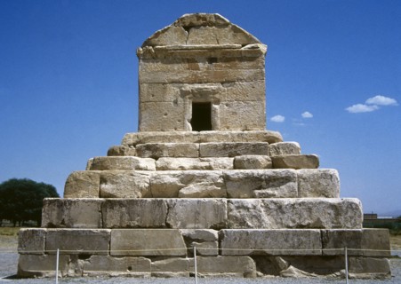 Mausoleum of Cyrus the Great.