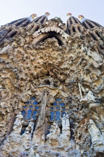 Basilica of the Sagrada Familia.