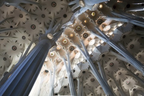 Basilica of the Sagrada Familia.