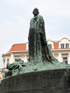 Jan Hus Memorial.