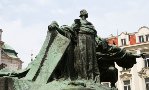 Jan Hus Memorial.