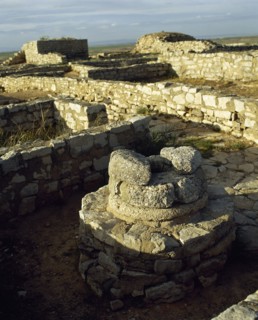 Iberian-Roman settlement of Cabezo de Alcala.