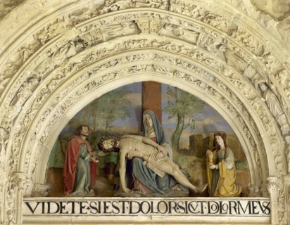 Door of the church.
