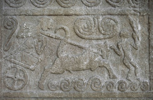A chariot scene.