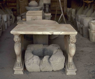 Antiquarium, inside view.