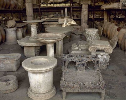 Antiquarium, inside view.