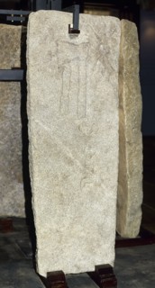 Sepulchral tombstone of the guild of the butchers.