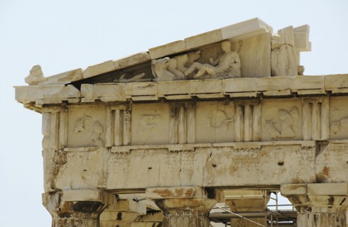 The Doric order.