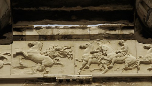 High-reliefs, under direction of Phidias.