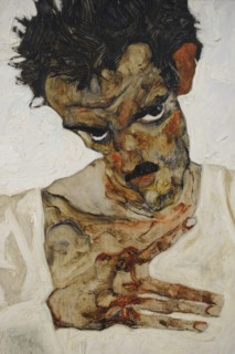 Self-portrait with Lowered Head.