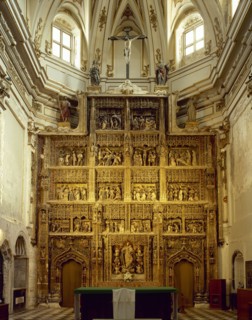 Altarpiece by school of Juan Guas.