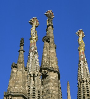 The Sagrada Familia.