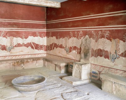 Palace of Knossos. Throne Room.