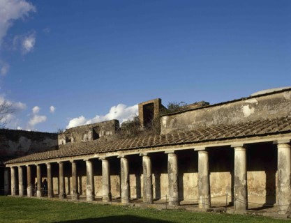 Palaestra of the Stabian Baths.