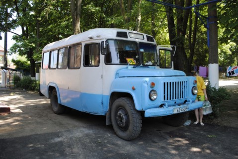 Ukrainian school bus.