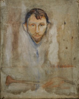 Portrait of Polish writer Stanislaw Przybyszewski