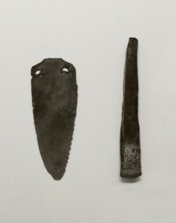 Saw and chisel