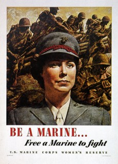 Be a Marine... Free a Marine to fight
