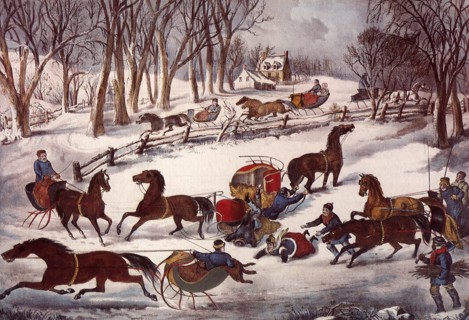 A Spill Out on the Snow