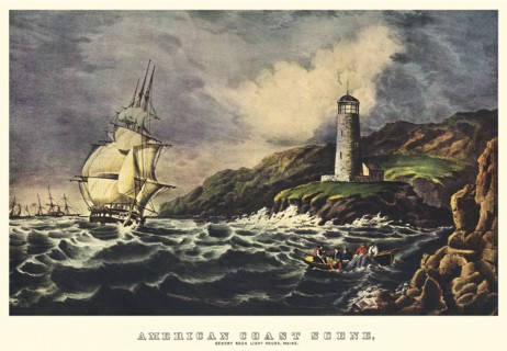 Desert Rock Light House, Maine