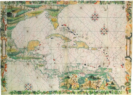 Caribbean and the Gulf 1538