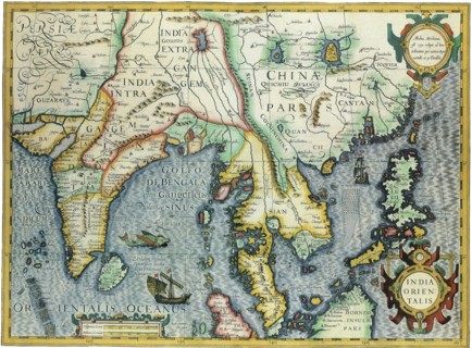 Near East Map 1606