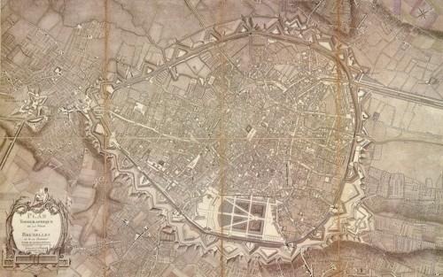 Brussels Topography 1777