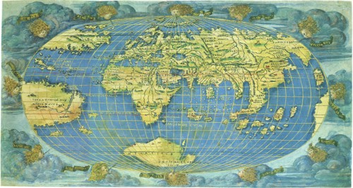 First World Map in Whole 1508