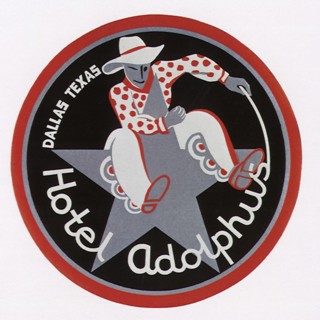 Luggage Label from Dallas