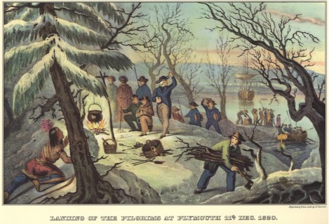 Pilgrims at Plymouth