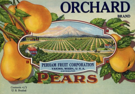 Pear Orchard Label