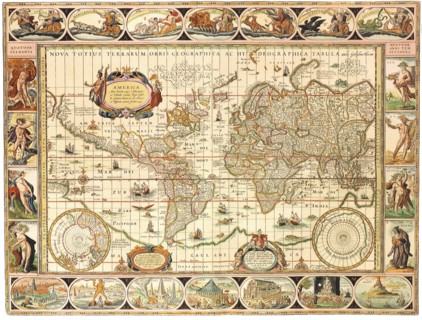 Early World Map 1630