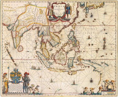 Map of East Indies 1635