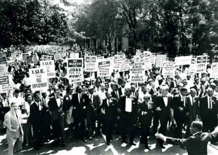 Civil Rights leaders at March on Washington