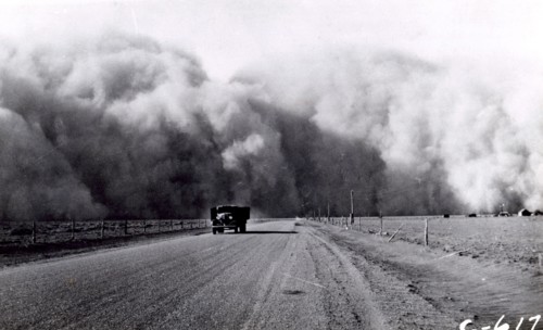 Dust storm, Lamar, Colorado