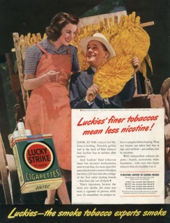 Lucky Strike Cigarette Ad