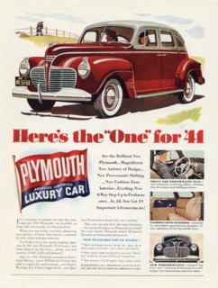 Here's The "One" For '41