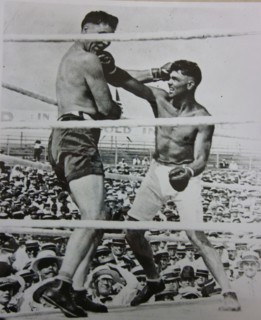 Unidentified 1920-era  Boxing match