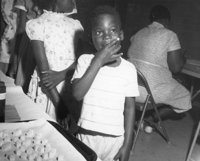 Child Taking Sabin Polio